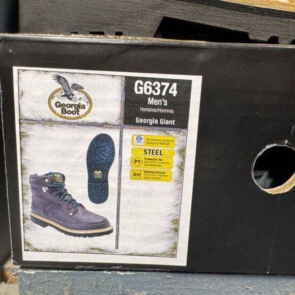 Georgia Boot Men’s “Georgia Giant” Work Shoes – Size 8 M (Model G6374) main image 3